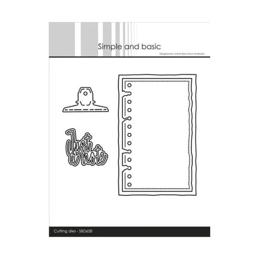 Simple and Basic die "Torn paper" SBD658