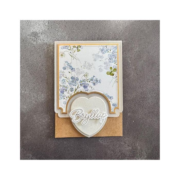 Simple and Basic dies "A6 Heart Card front" SBD666