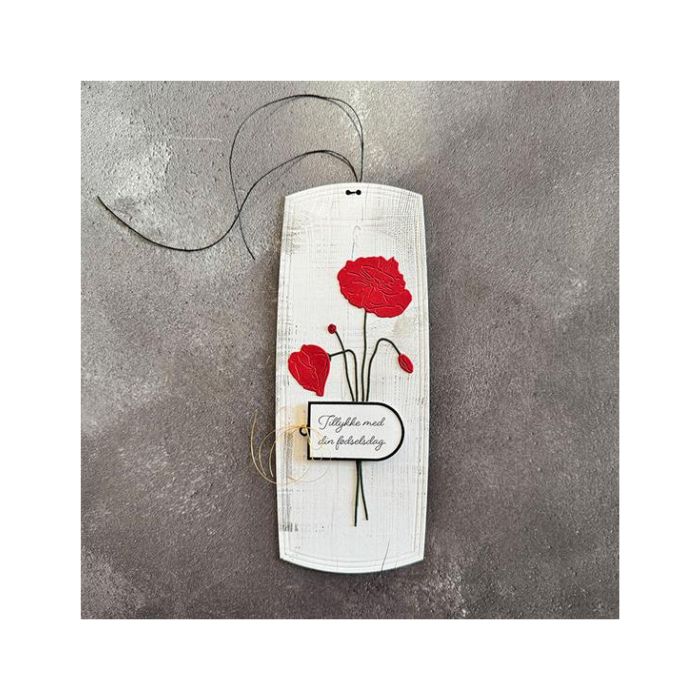 Simple and Basic dies "Poppies" SBD670