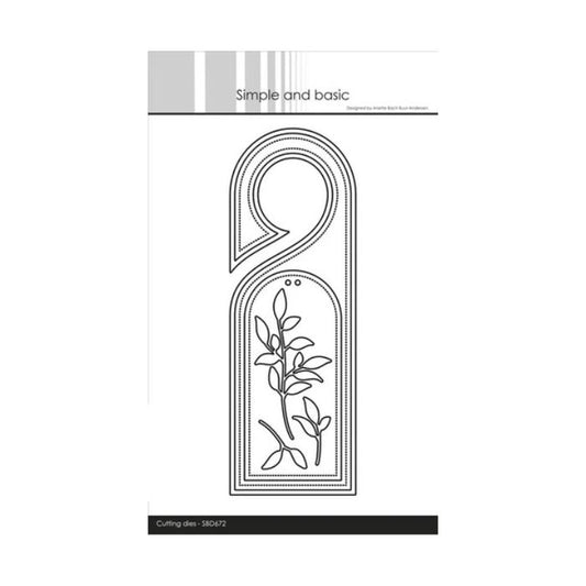 Simple and Basic dies "Bottletag / Doorhanger" SBD672