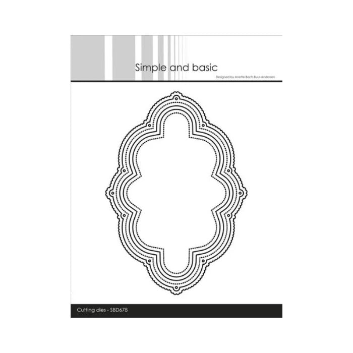 Simple and Basic dies "Elegant Shaped Frames" SBD678