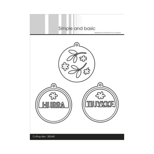 Simple and Basic dies "Sentiments in a tag" SBD681