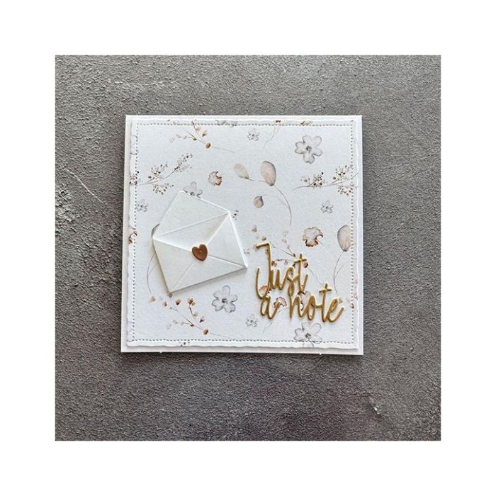 Simple and Basic dies "10 x 10 Squares Old Paper edges" SBD685