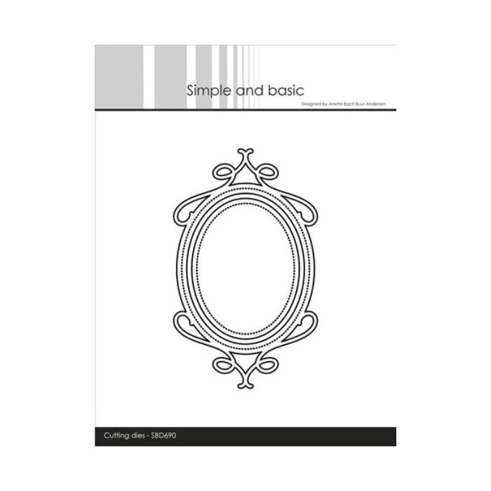 Simple and Basic dies "Ornamental frame" SBD690