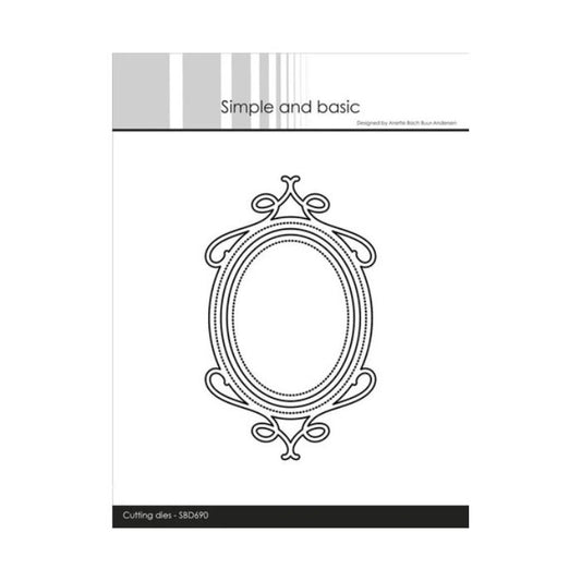 Simple and Basic dies "Ornamental frame" SBD690