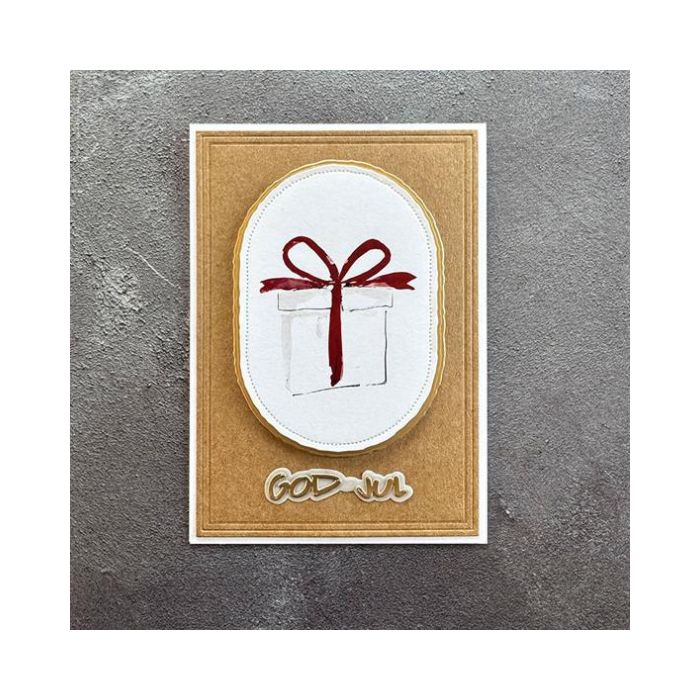 Simple and Basic dies "A6/A7 - Ovals old paper" SBD692