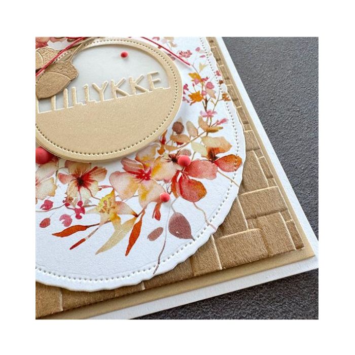 Simple and Basic dies "A6/A7 - Ovals old paper" SBD692