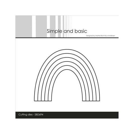 Simple and Basic dies "Rainbow" SBD694