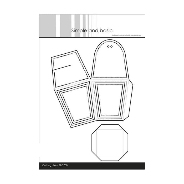 Simple and Basic dies "Small basket with closure" SBD700