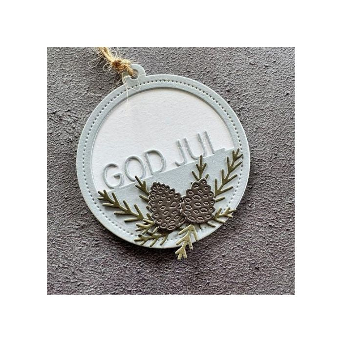Simple and Basic dies "Sentiment in a tag GOD JUL" SBD705