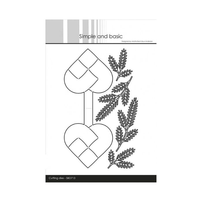 Simple and Basic dies "Christmas Heart" SBD713