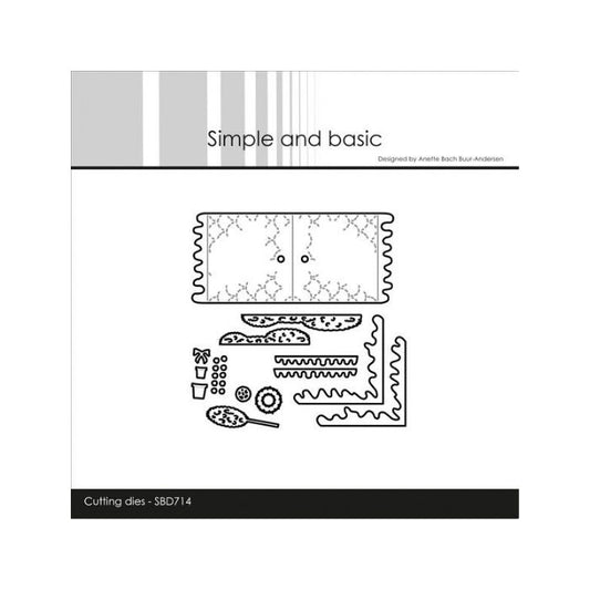Simple and Basic dies "Add-On for #SBD585 - Winter Elements" SBD714