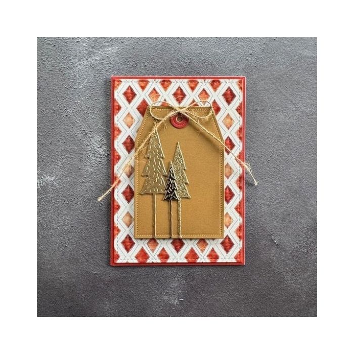 Simple and Basic dies "Small Pine Trees" SBD716
