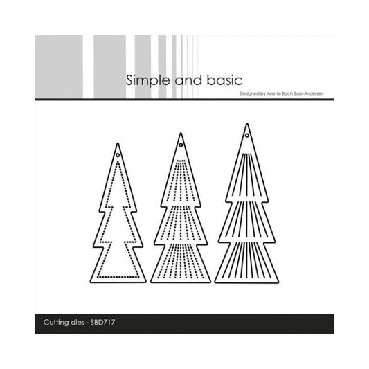 Simple and Basic dies "Christmas Tree Ornaments" SBD717
