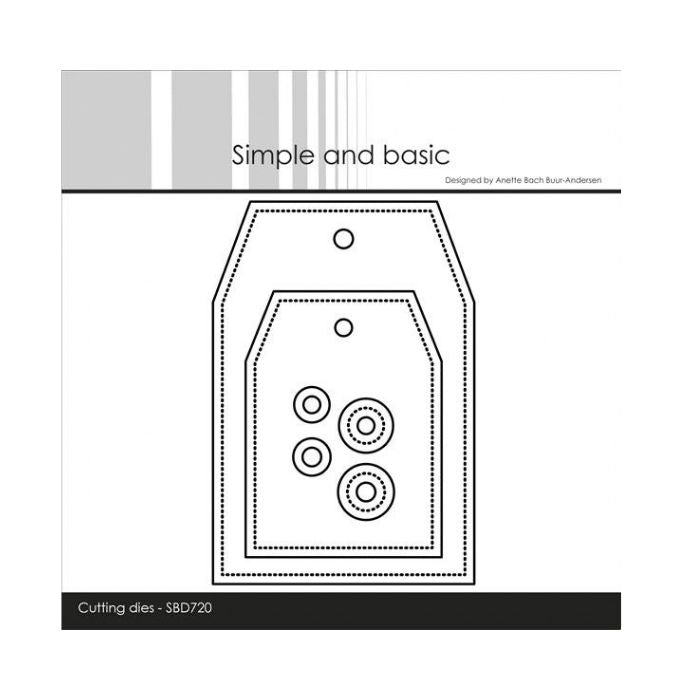 Simple and Basic dies "Gift Tags" SBD720