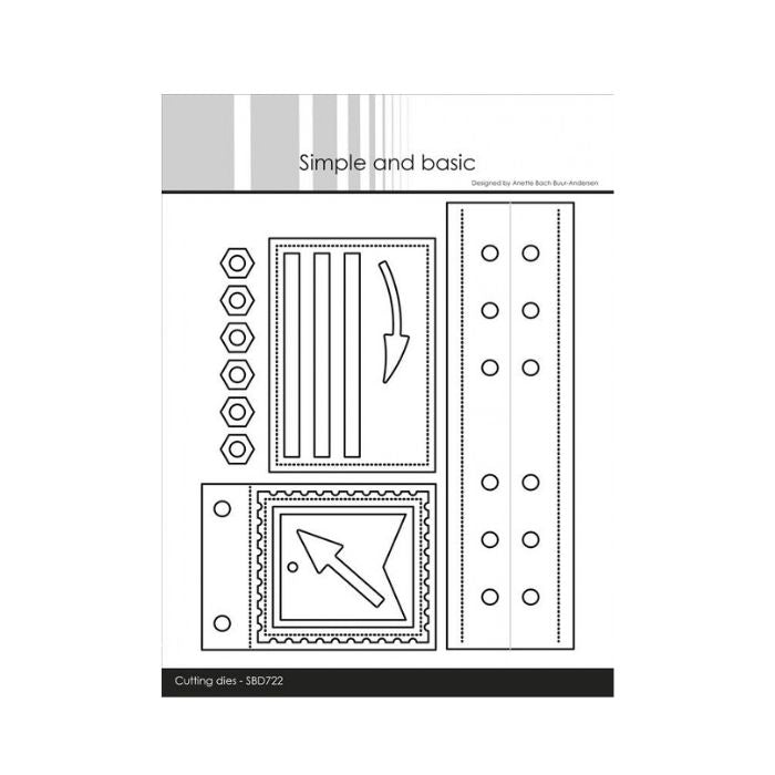 Simple and Basic dies "Album/Journal/Planner #2" SBD722