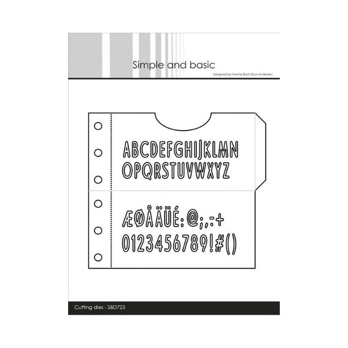 Simple and Basic dies "Album/Journal/Planner #3" SBD723