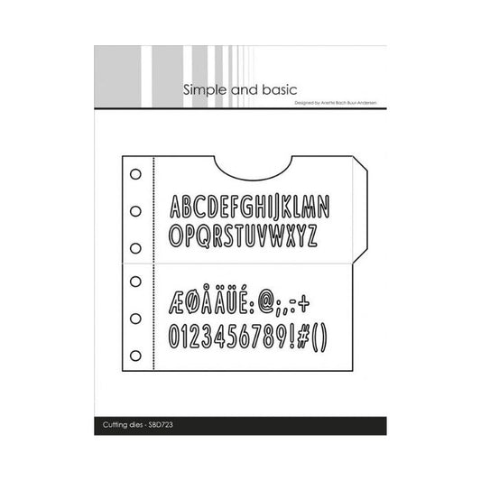 Simple and Basic dies "Album/Journal/Planner #3" SBD723