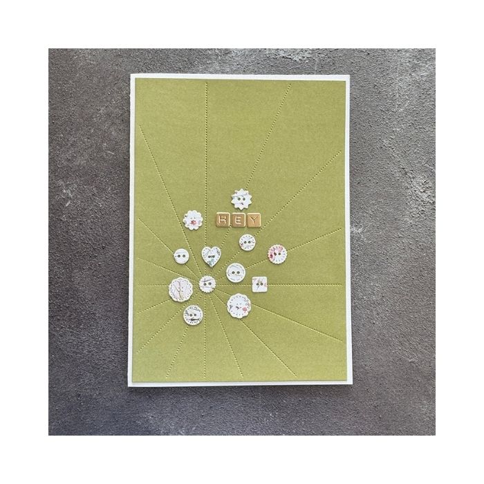 Simple and Basic die "5x7" - Sunrays" SBD546