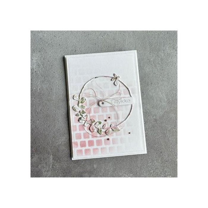 Simple and basic Stencil "Cobblestones" SBM003