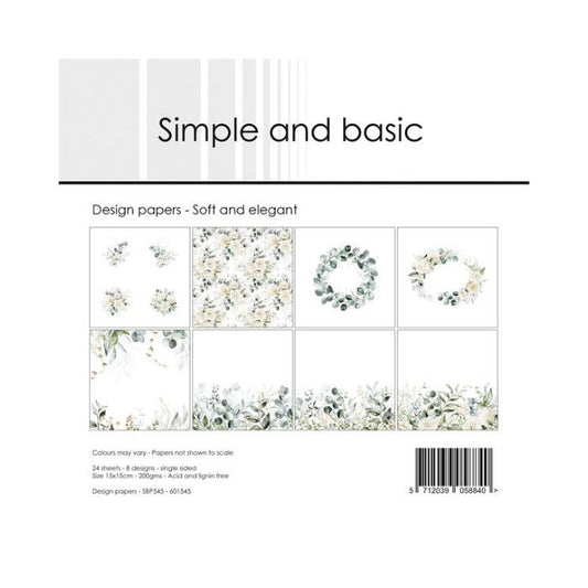 Simple and Basic Design Papers "Soft and elegant" SBP545