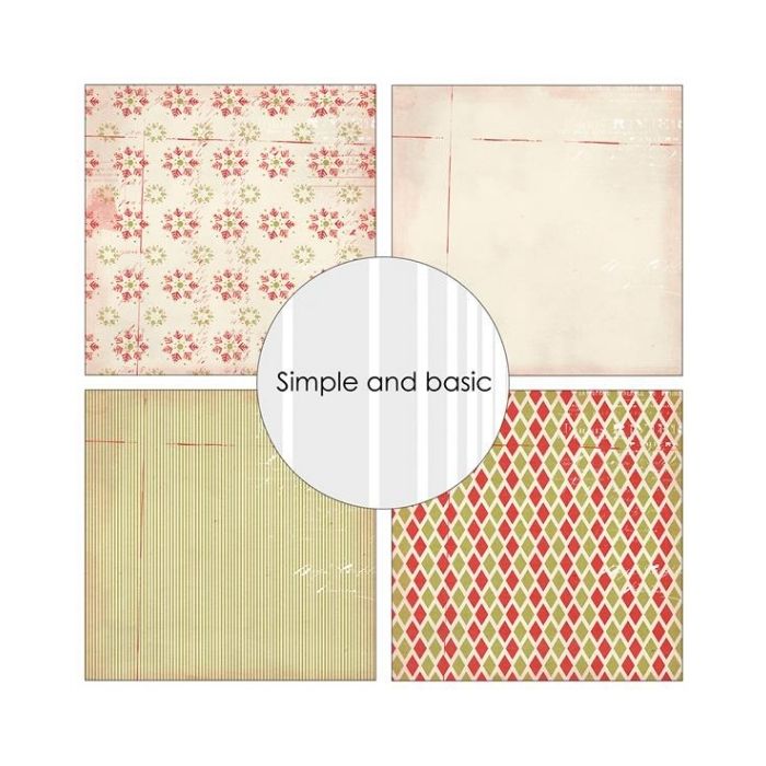 Simple and Basic Design Papers "Be Merry" SBP753