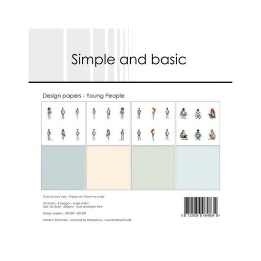 Simple and Basic Design Papers "Young People" SBP559