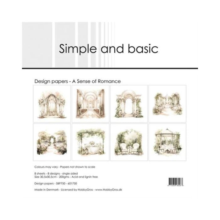 Simple and Basic Design Papers "All that Love" SBP751