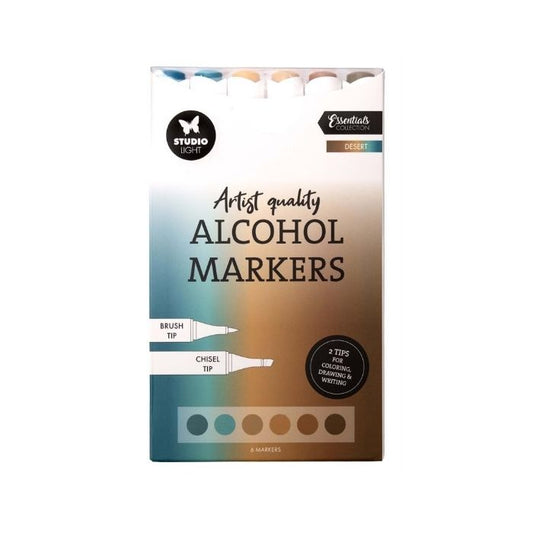 Studio Light Alcohol Markers Desert 6pcs SL-CO-MARK47
