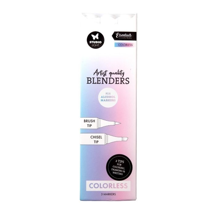 Studio Light Alcohol Markers Colorless Blenders 3pcs SL-CO-MARK48
