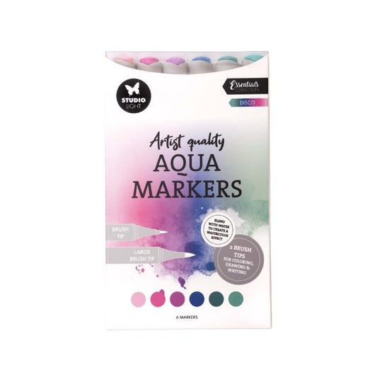 Studio Light Aqua Markers Disco 6pcs SL-CO-MARK55