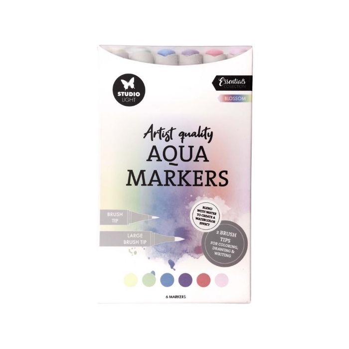 Studio Light Aqua Markers Blossom 6pcs SL-CO-MARK57