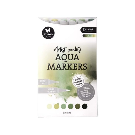 Studio Light Aqua Markers Foliage 6pcs SL-CO-MARK58
