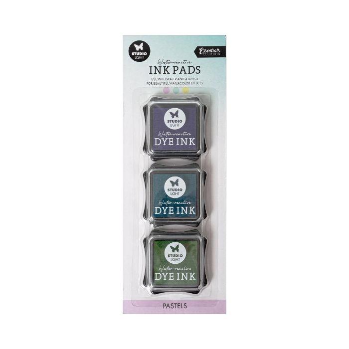Studio Light Water-reactive Ink Pads Pastels SL-ES-INKP17