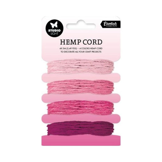 Studio Light Hemp Cord "Shades of pink" SL-ES-RIB07