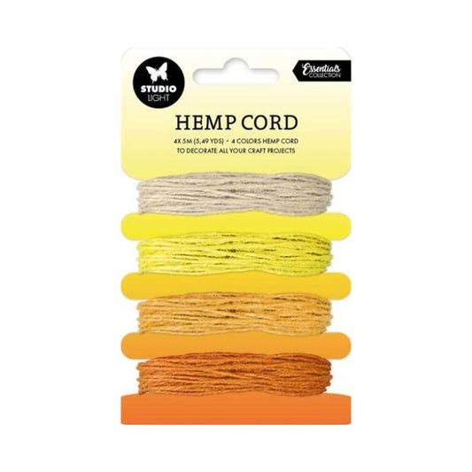 Studio Light Hemp Cord "Shades of Yellow" SL-ES-RIB12