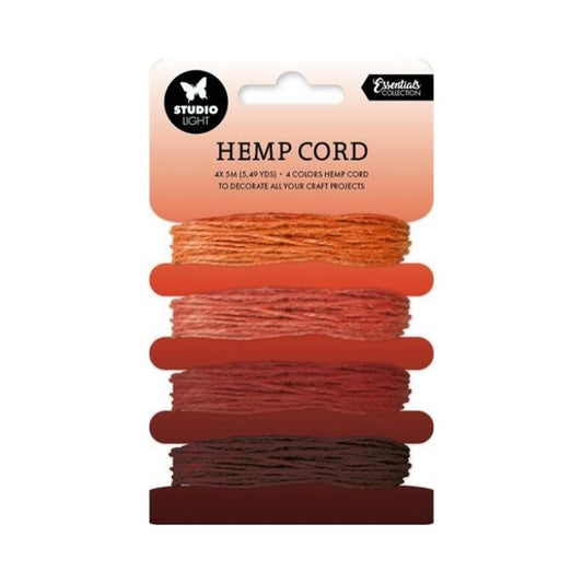 Studio Light Hemp Cord "Shades of Orange" SL-ES-RIB13