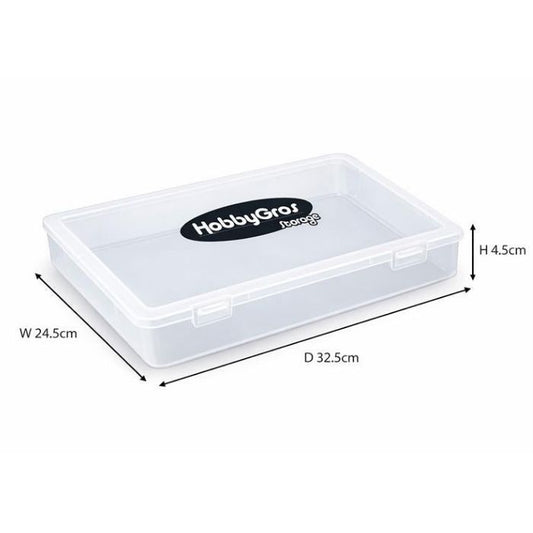HobbyGros Storage "Plastic Storage Box - A4" SS137