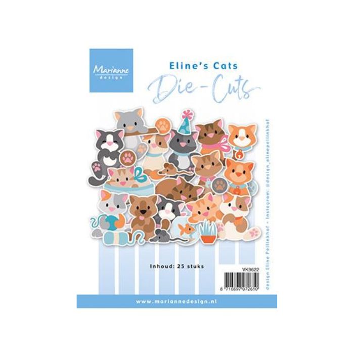 Marianne Design Die-Cuts "Eline's cats" VK9622