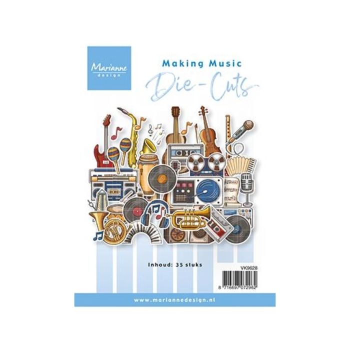 Marianne Design Die-Cuts "Making music" VK9628