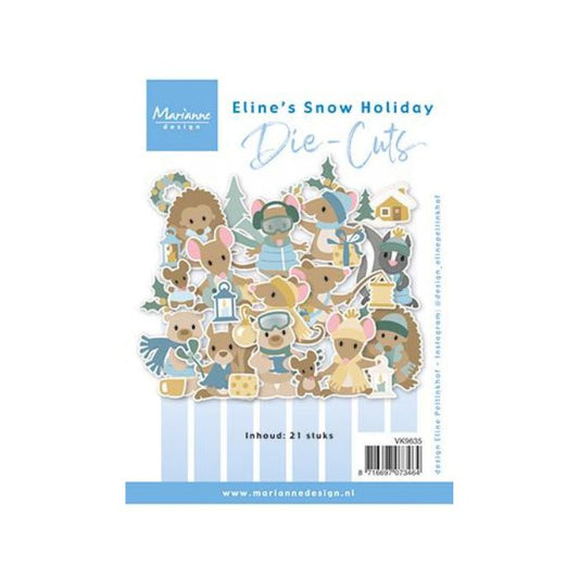 Marianne Design Die-Cuts "Eline's Snow holiday" VK9635