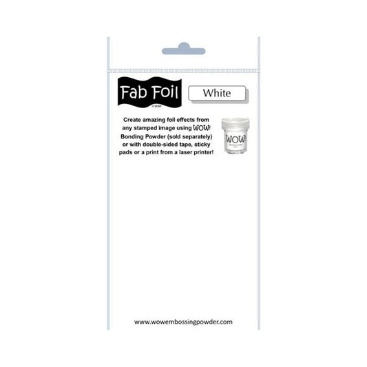 WOW! Fab Foil "Snowy White" W216-BW11