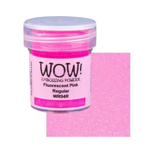 WOW! Embossing Powder "Fluorescent Colours - Pink - Regular" WR04R