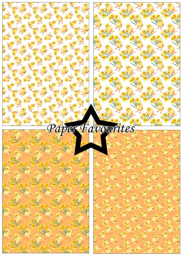 Paper Favourites Paper Pack "Easter Chicks & Ducks" PFA209